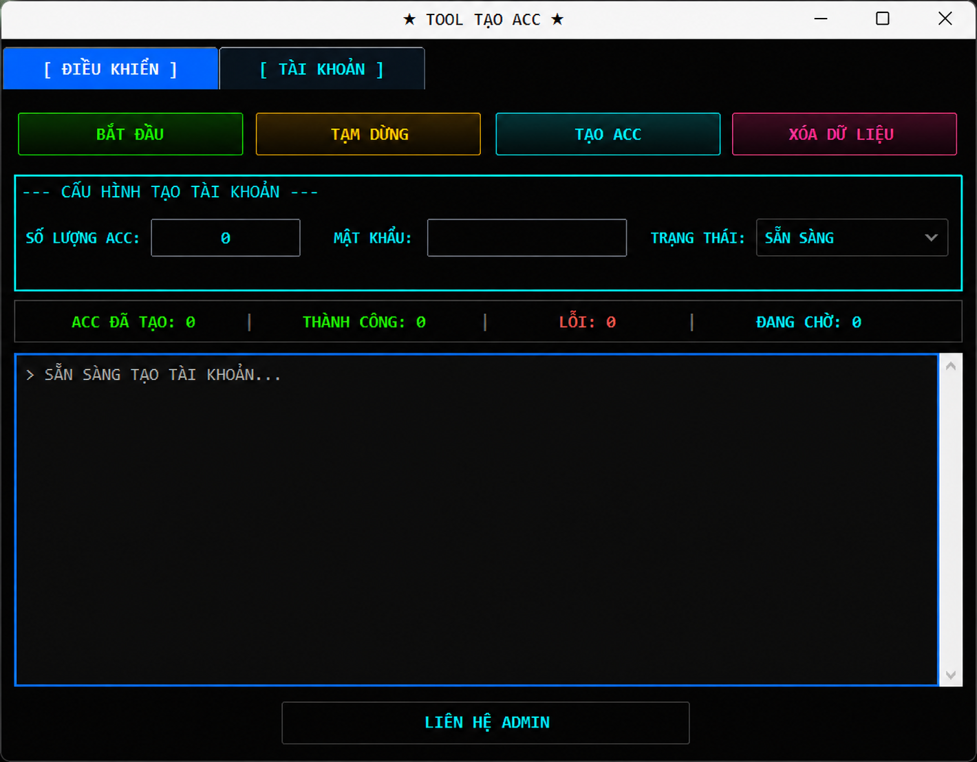 Tool Tạo Acc Gmail XT